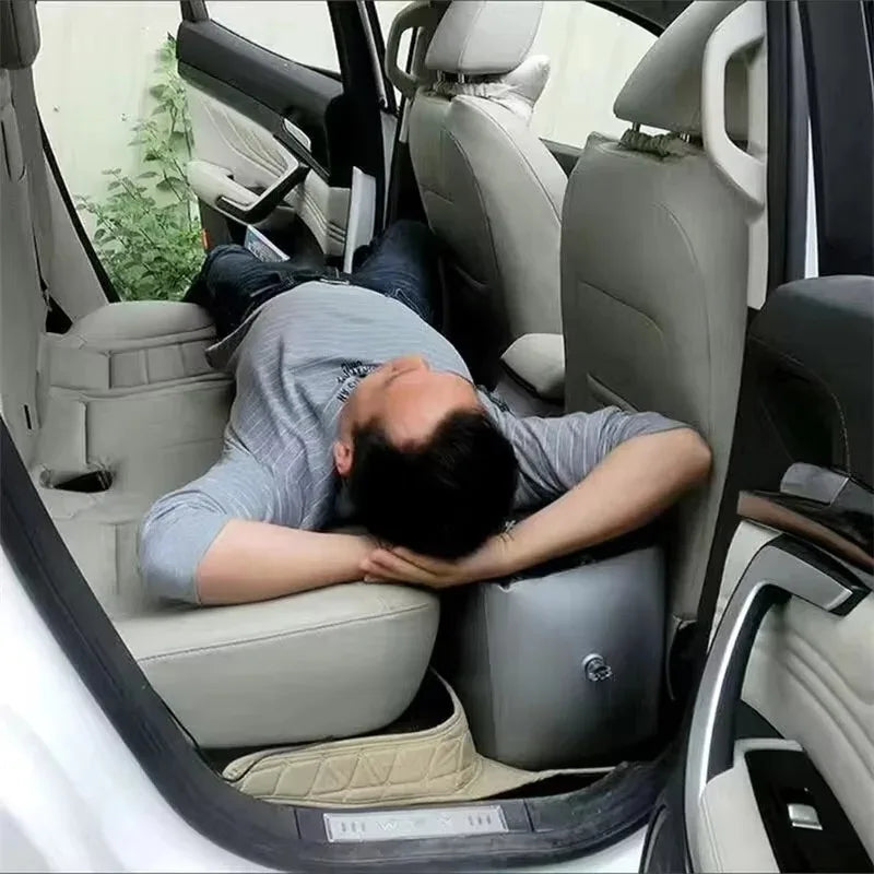 Car Inflatable Gap Filler - Back Seat Air Mattress Cushion For Travel Sleeping Car Bed Extender For Long Road Trips