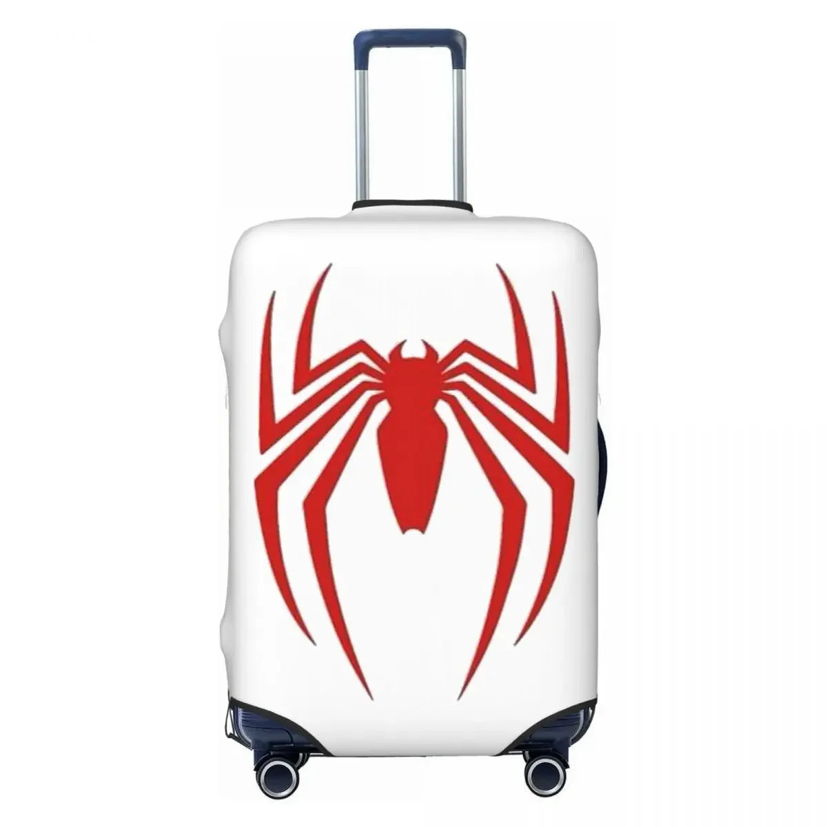 18-32 Inch Dustproof Luggage Cover Fashion Spider Print Elastic Anti-Scratch Washable Durable Travel Protective Cover