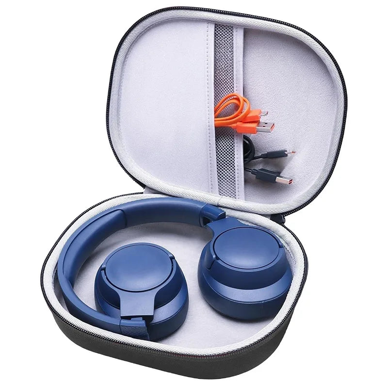 EVA Hard Case for JBL Live 770NC/660NC/650BT/400BT/500BT and JBL Tune 770NC/710BT/720BT/760NC Bluetooth Wireless Headphone