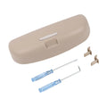 ABS Car Sunglasses Case Glasses Holder for Toyota Camry Highlander RAV4 CHR Corolla Yaris Eyeglasses Storage Box Accessories