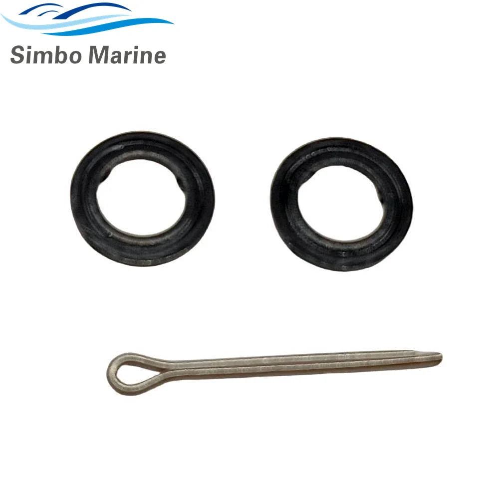 Outboard Lower Unit Gearcase Propeller Shaft Seal Kits for Suzuki 2 4str DT9.9 DF8 DF9.9 DF15 09289-17L02 09289-17006