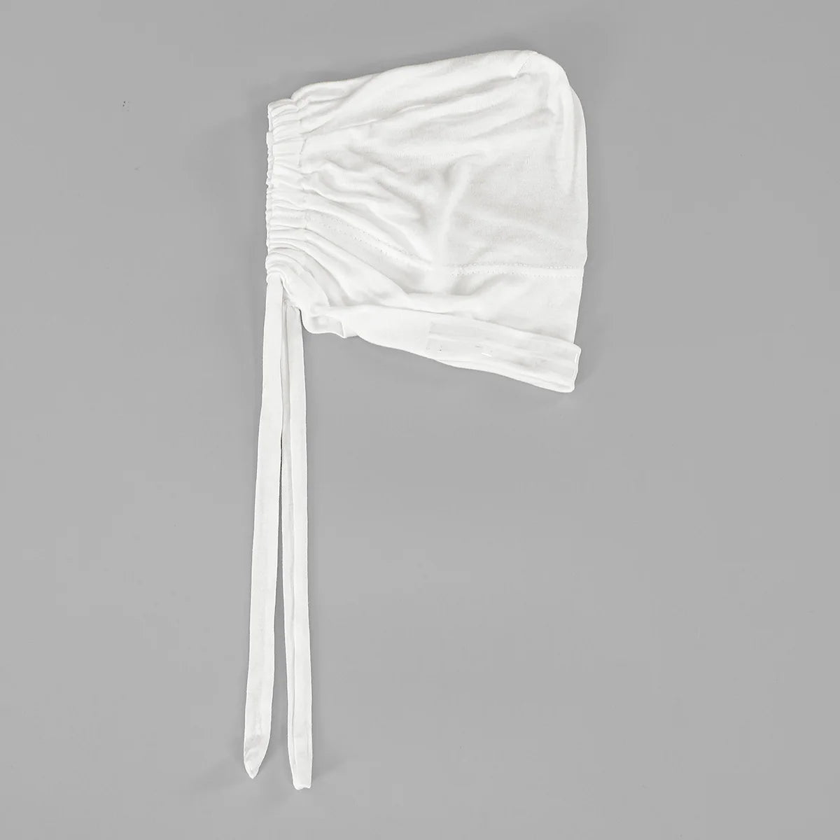 Ramadan Women Cotton Modal Anti-slip Hijab Undercap Solid Turban tube Elastic Tie Back Muslim Hair Bonnet Jersey Hijab Bandana