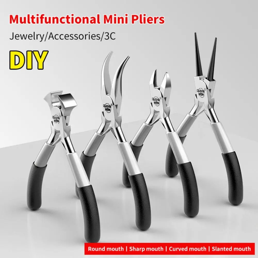 Mini Plier Multi-purpose Wire Cutting Pliers Durable Needle Nose Pliers Jewelry Making Plier For DIY Small Jewelry Hand Tools