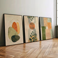 Bohemian Abstract Floral Canvas Printing Spring Wildflower Plant Wall Art Posters for Modern Living Room Bedroom Home Decor