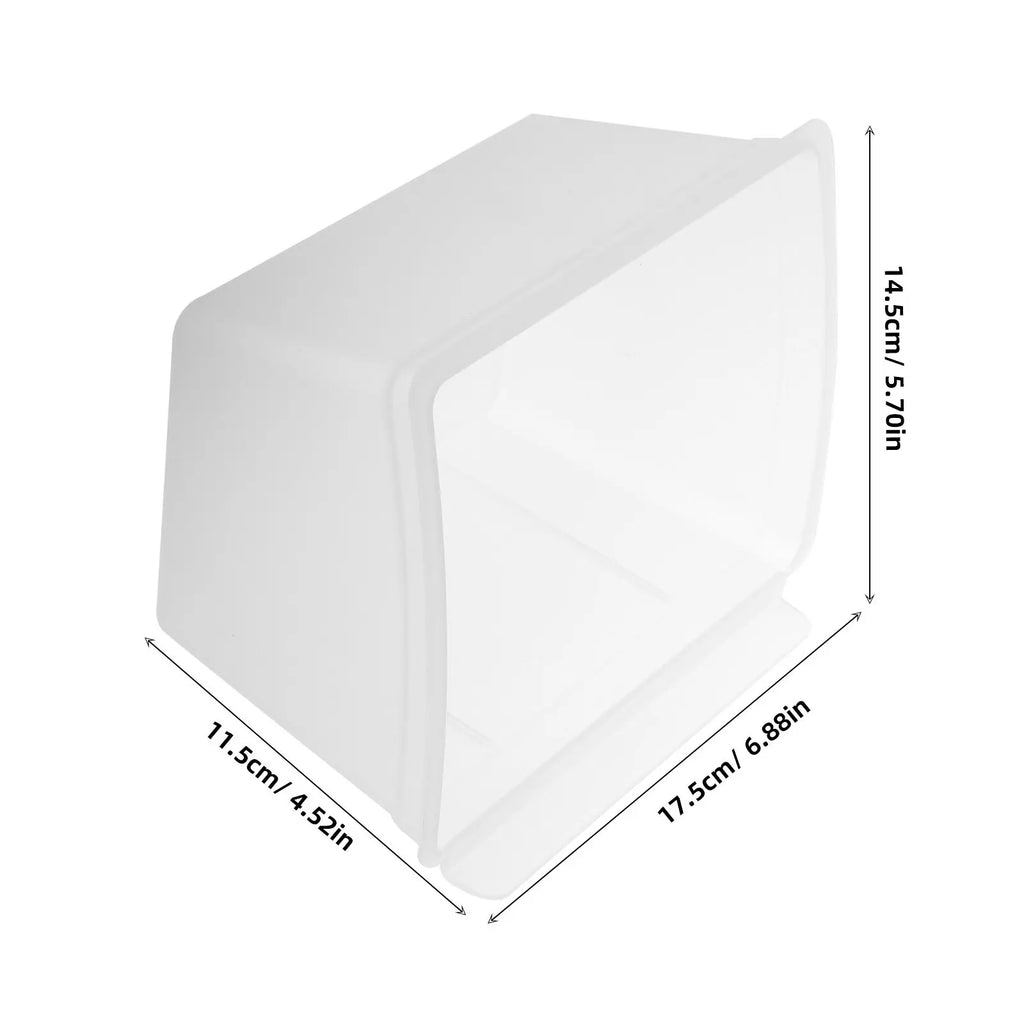 Slat Wall Plastic Storage Bin Tool Organizer Garage Workshop Plastic Storage Container Desktop Wall-Mounted Organizer