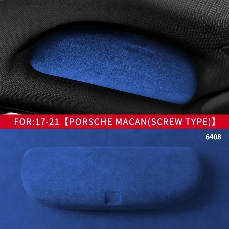 Car Interior Refitted Roof Handle Glasses Case Sunglasses Box Storage Organizer For Porsche Palamera Cayenne Macan