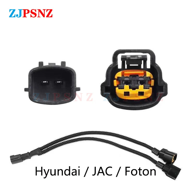  Car Snail Horn 1-in-2-out Non-Destructive Plug Wiring Harness Horn Plug Speaker Adapter Pigtail Socket 2Special Line Beam Horn