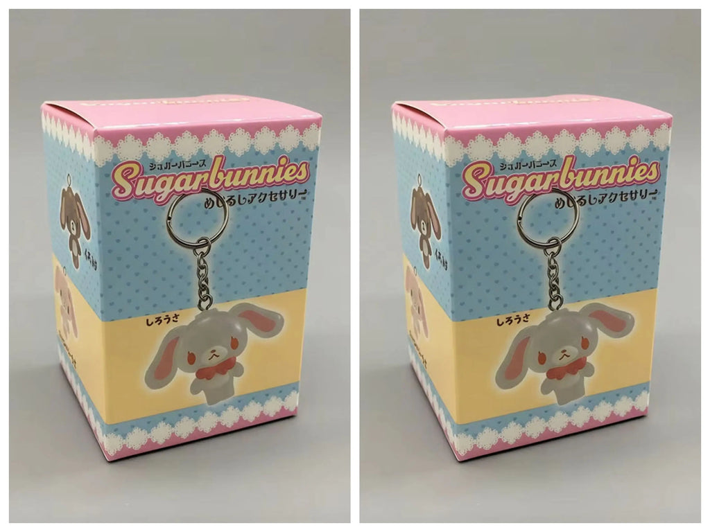 cute Sugarbunnies Summer Seaside Vacation Mystery Box Pendant Keychain Mini Figure Desktop Ornament Anime Collectible