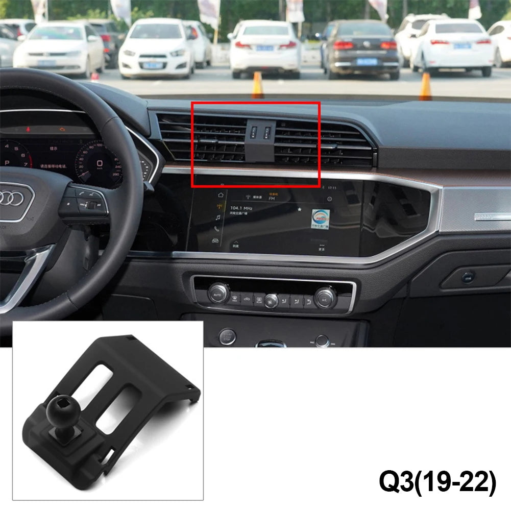 Dedicated Phone Stand Holders Base Collocation Mount Bracket for Audi A1 A3 A4 A5 A6 Q3 Q5 Q7 2016 2017 2018 2019 2020 2021 2022