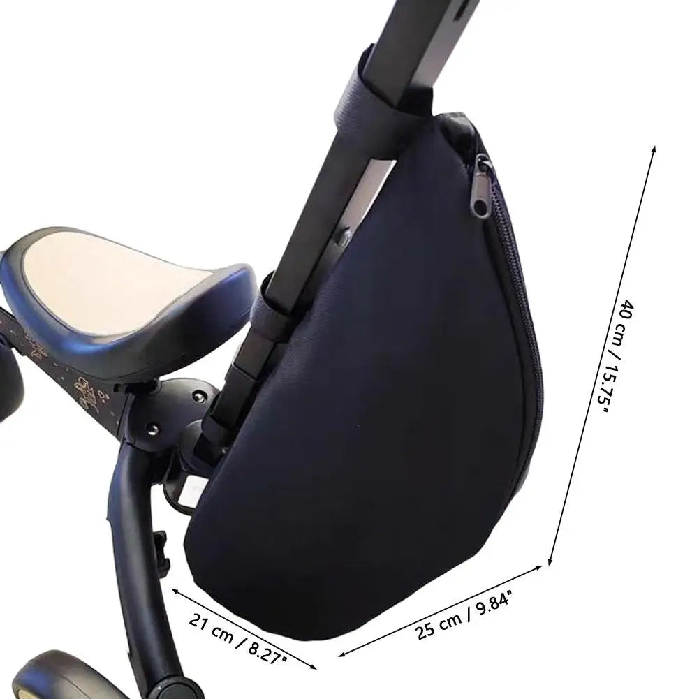 Large Capacity Stroller Storage Bag Baby Car Seat Storage Bag Shopping Bag Baby Carriage Hanging Bag Accessory Ultra-lightweight