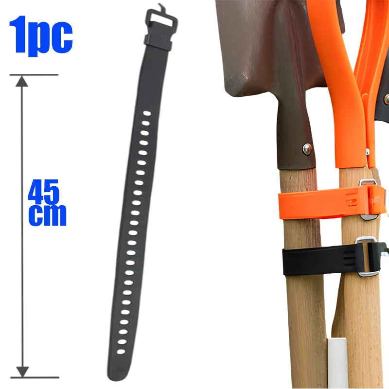 Silicone Reusable Straps Adjustable Cable Ties for Organization  luggage or cargo Outdoor Gear 30/45cm Releasable Fastener Tools