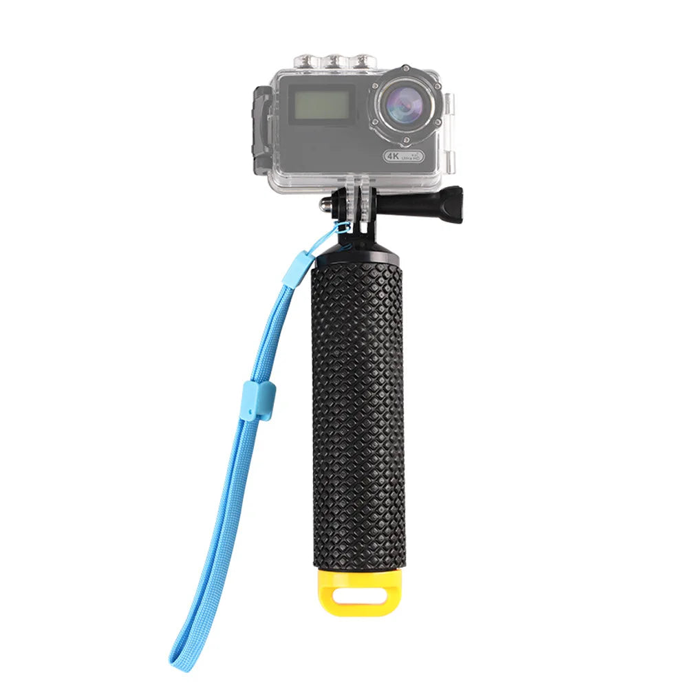 Waterproof Handheld Underwater Sport Selfie Stick Monopod Pole Floating Hand Grip Diving Handle Tripod Mount for HD Geekpro