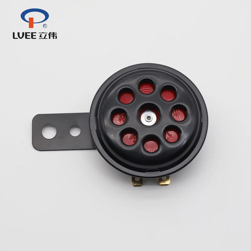 LVEE DL70 series 6V 12v 48V 60V motorcycle horn Universal Waterproof Electric Horn 12V 105db Moto bike Motor Scooter Loud Sound