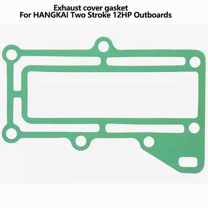 HANGAKI Outboard Motor Parts for 2-Stroke 12 HP Outboards Accessory Marine Engine Throttle Cable Propeller Spark Plug Gear
