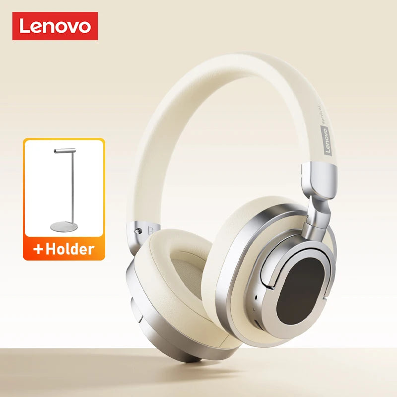 Lenovo LE602 Bluetooth 6.0 Over-Ear Headsets HiFi Stereo Sound Fashionable Music Earphones ENC HD Call Wireless Wired Headphones