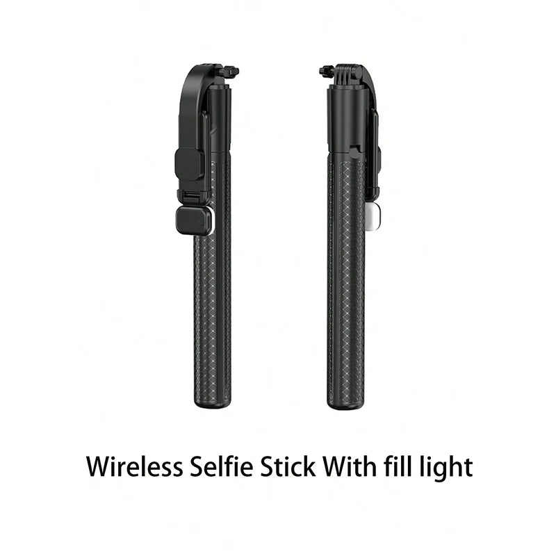 67 Inch Selfie Stick with Reinforced Tripod Multifunctional Retractable Portable Phone Tripod with Remote Control Compatible wit