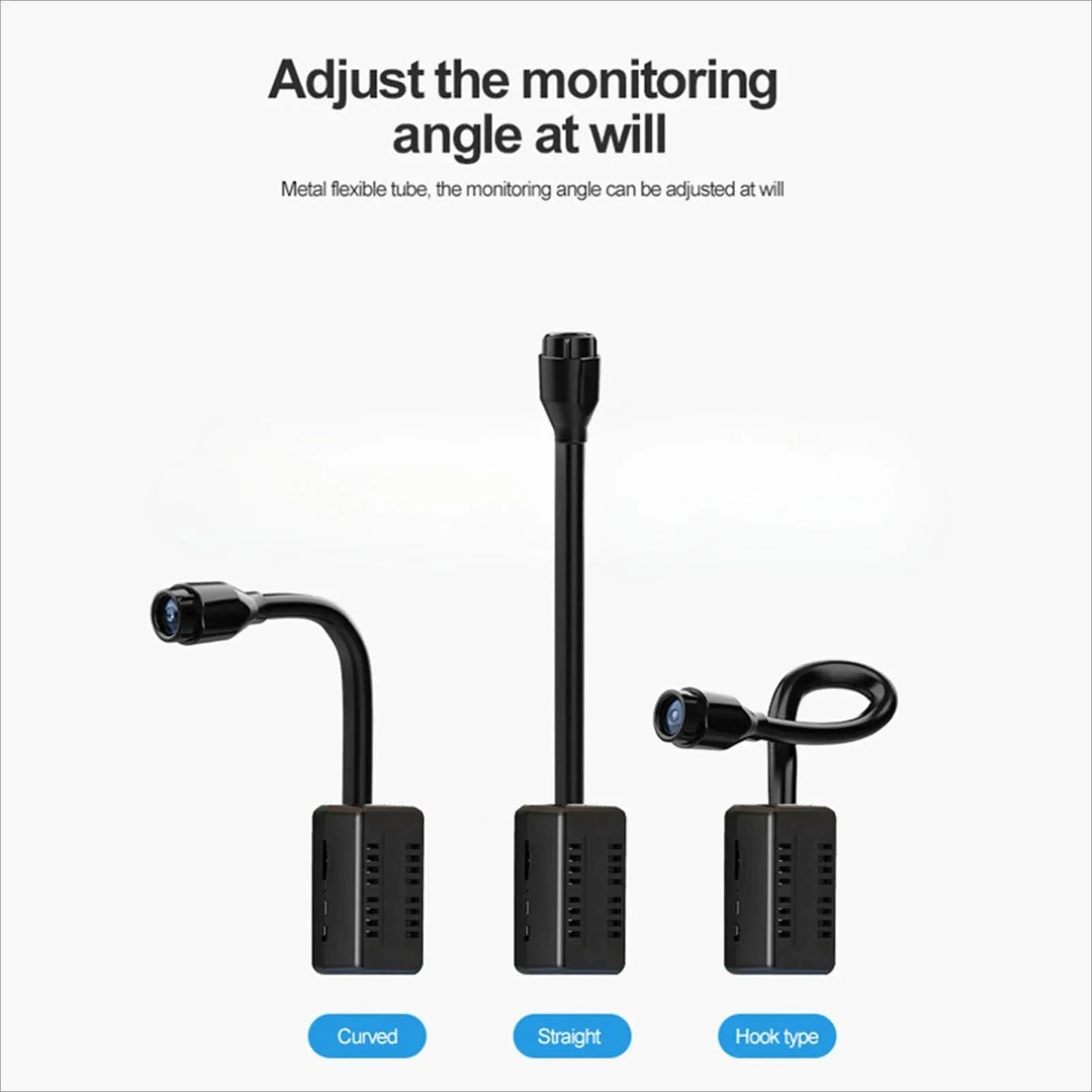 Y21 Mini WiFi Camera HD 1080P Flexible Lens Cable Motion Detection USB Rechargeable Micro Wireless Security Monitoring Camcorder