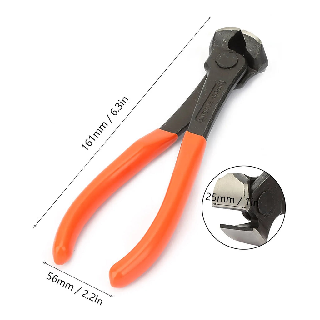 6" End Cutter Pliers Snips Wire Steel Fixers Pincer Cable Cutting Nippers Nips Cutter End Cutting Plier Steel Fixers Pincer