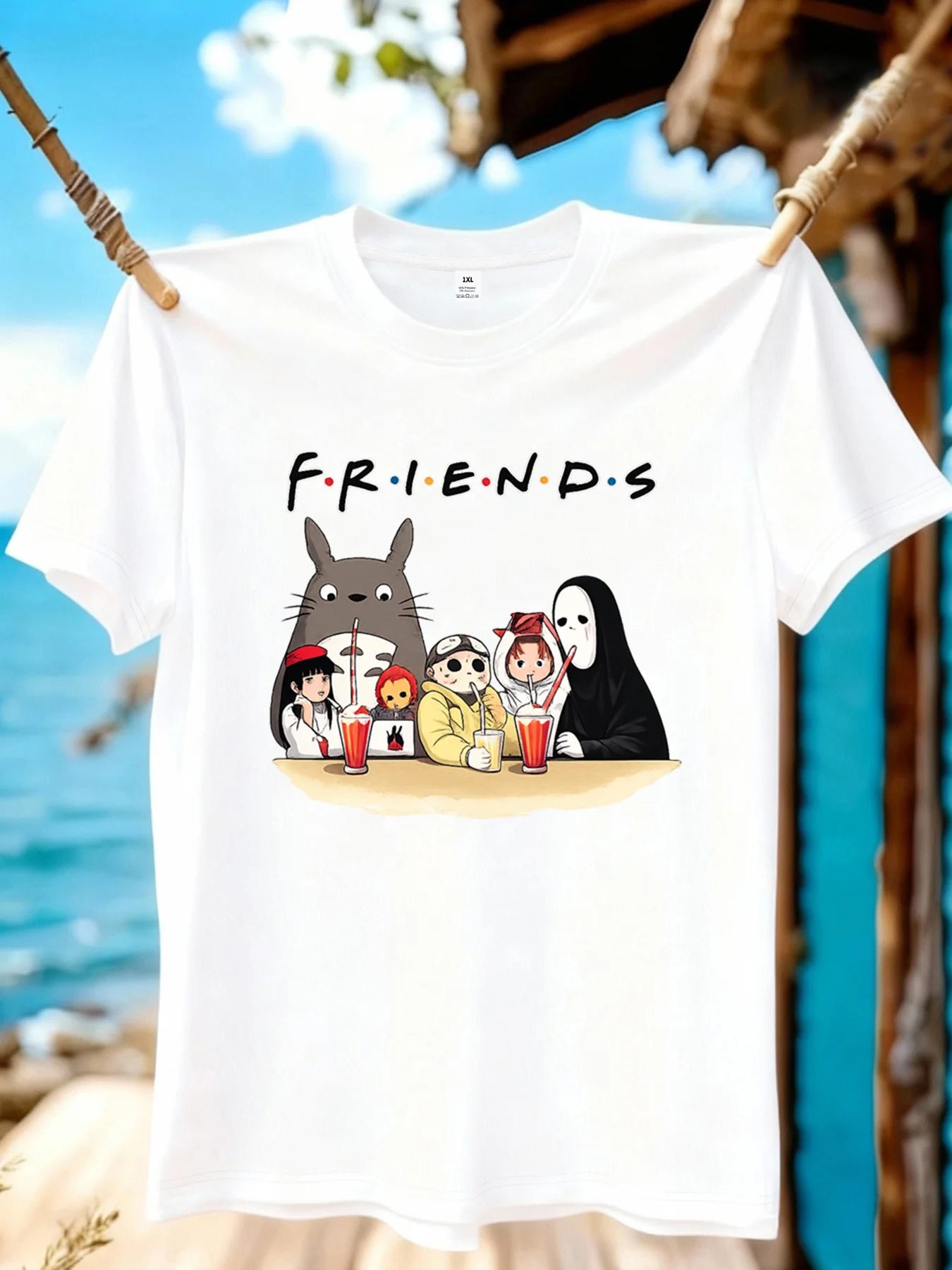 [YJ01150]Cartoon Print Plus Size Women's T-Shirt Summer Casual Short Sleeve Top Fashionable Versatile Clothing
