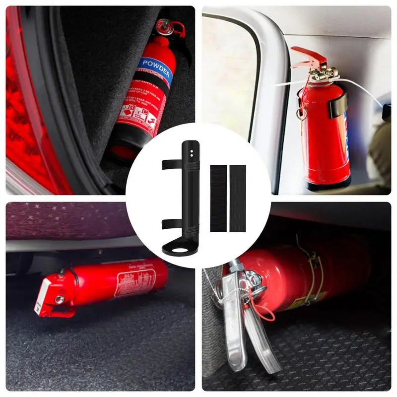 Car Fire Extinguisher Mount Car Home Dualpurpose Bracket VelcroWith Adhesive VelcroTrunk Rack Self-adhesive Tape Universal