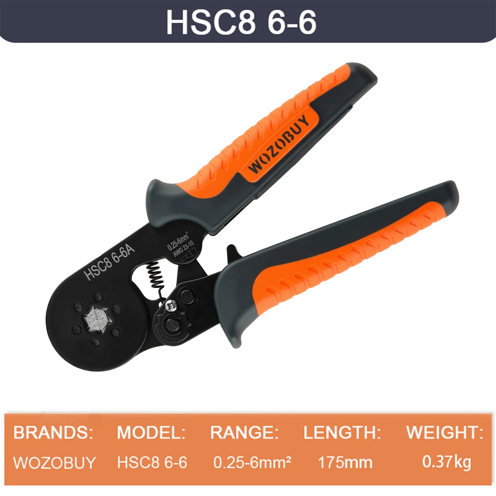 Ferrule Crimping Tool Kit , Ratchet Pliers  with Wire End Ferrule Terminals, Quadrilateral Wire Crimp Pliers with Crimp