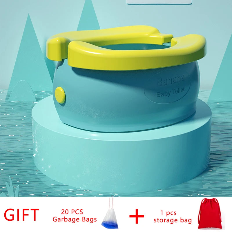 Folding Travel Baby Toilet Pot Squatty Potty Urinal for Children Baby Pot Child Toilet Portable Potty Child Potty Training Seat