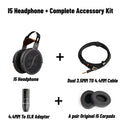 Fosi Audio i5 Open-Back Planar Magnetic Headphones with 97mm Diaphragm Professional Hifi Monitor Wired Headset For Studio