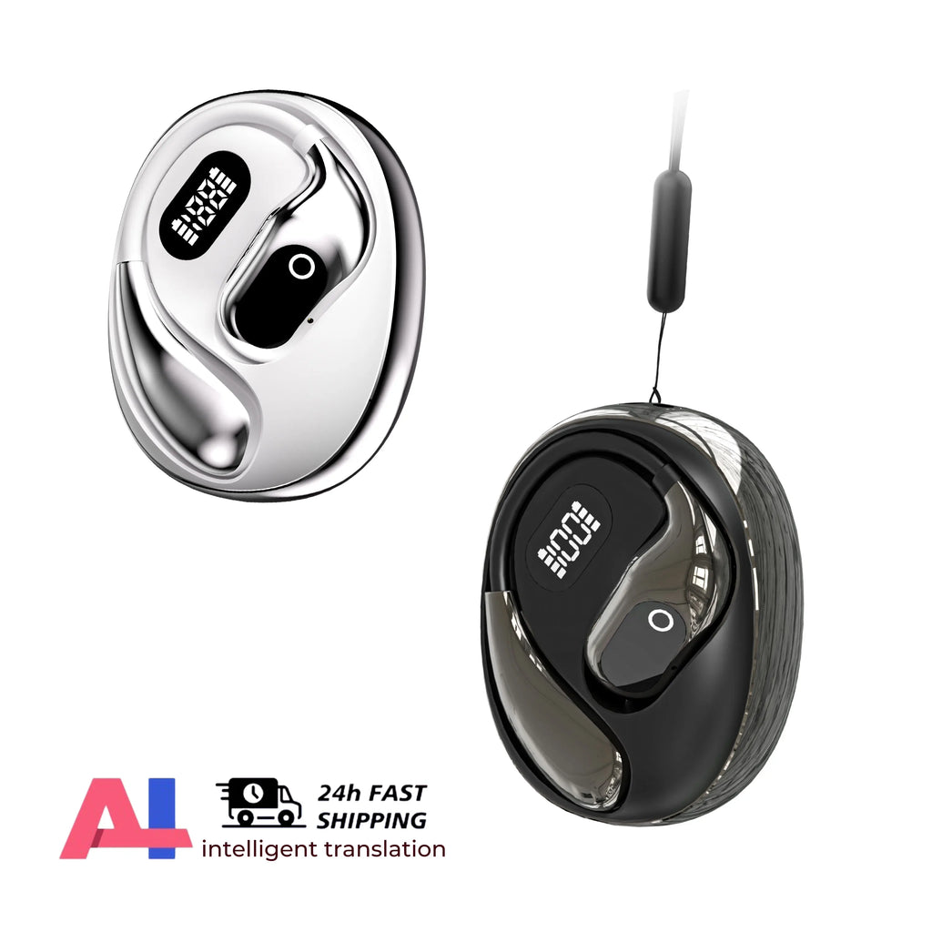 Ai Translator Headphones 144 Languages Wireless Real Time Translation Bluetooth Headset Waterproof Earbud For Business Travel