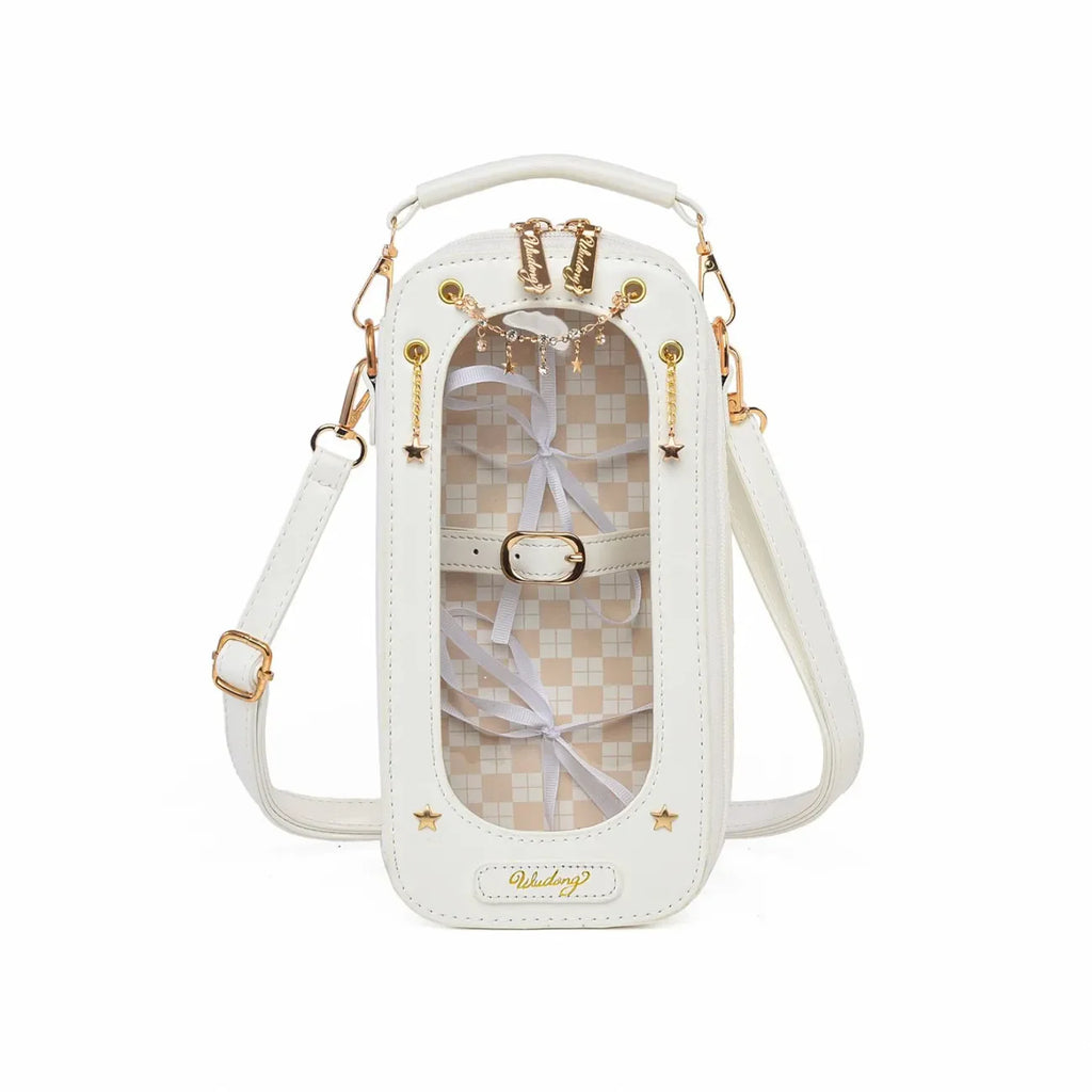 Transparent Crossbady Bag Original Daily Sac Femme Chains Star Bolso Versatile Bags for Woman Hot Sale Popular Bolsos Mujer