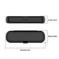 Plastic Storage Case Toothbrush Carry Box SnapOn Design For OralB/ Philips/ Usmile/ Xiaomi/ Panasonic/ Feike Electric Toothbrush