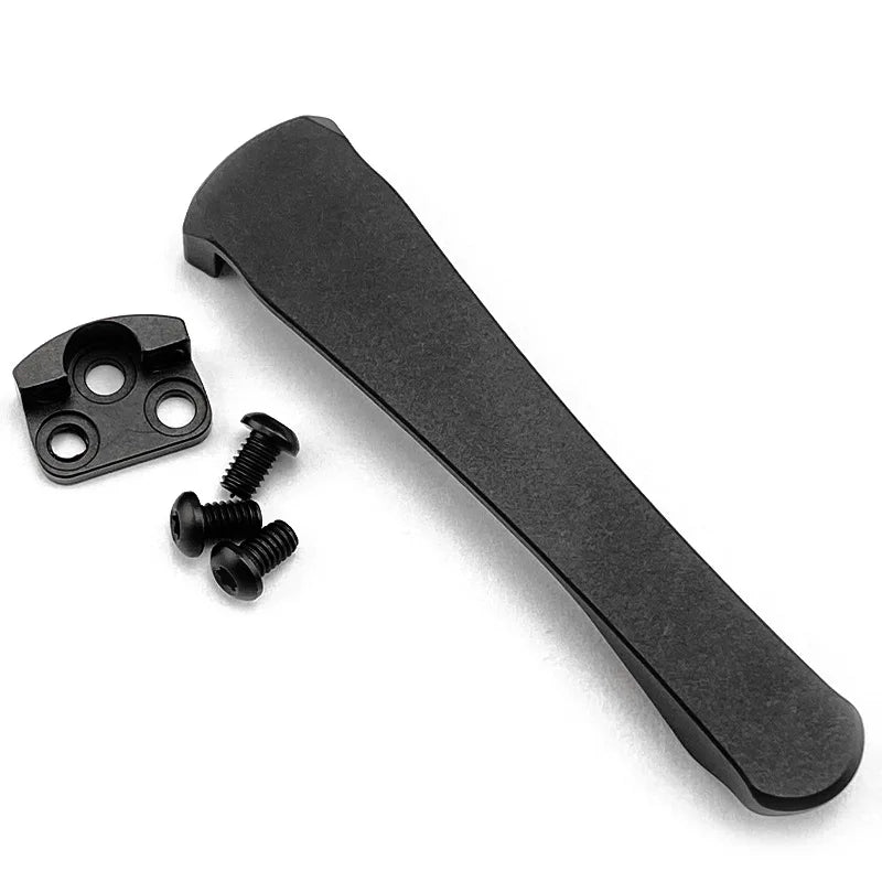 3 Colors With Screws CNC Standard Modular V2 Machined Titanium Integrated Clip For Spyderco C81 Paramilitary2 C223 Para3 Knives