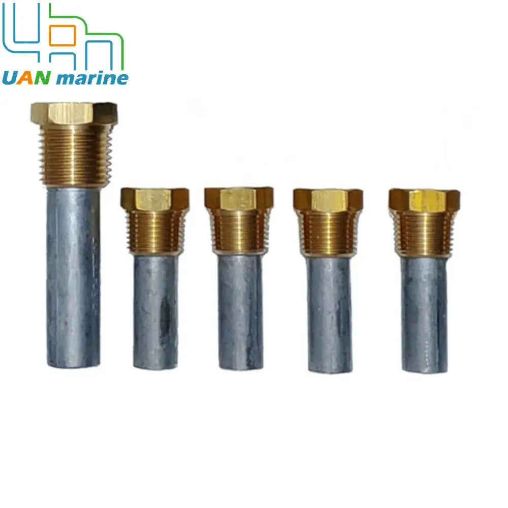 Pencil Anode Kit For Yanmar 4LHA-HTE 6LP 6LY 6LPA-STP 6LPA-STZP Replaces 119773-92600 Oil Cooler zincs Marine Engine