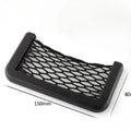 1/4Pcs Auto Seat Side Interior Back Sundries Pocket – Mesh Storage Bag, Phone Net Pocket Holder, Elastic Car Storage Bag
