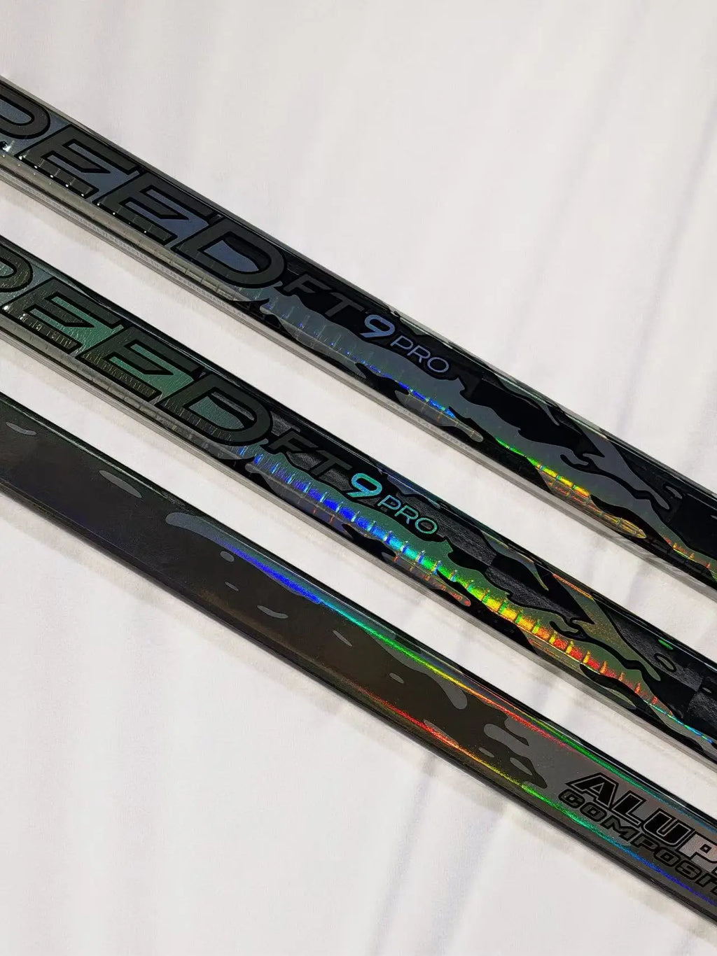 [2-Pack] Ft9  Ice Hockey Sticks Black Ultra-Light Carbon Fiber P29 And P28 Ice Hockey Stick 【No warranty】
