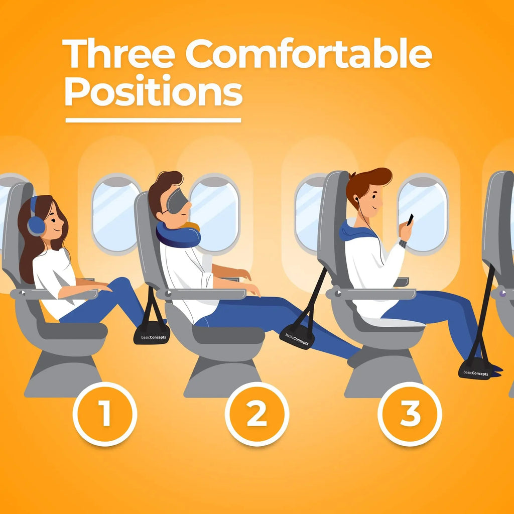 Travel Rest Hammock Office Hammock with Aircraft High Speed Rail Rest Hammock Foot Swing Tread Travel Artifact