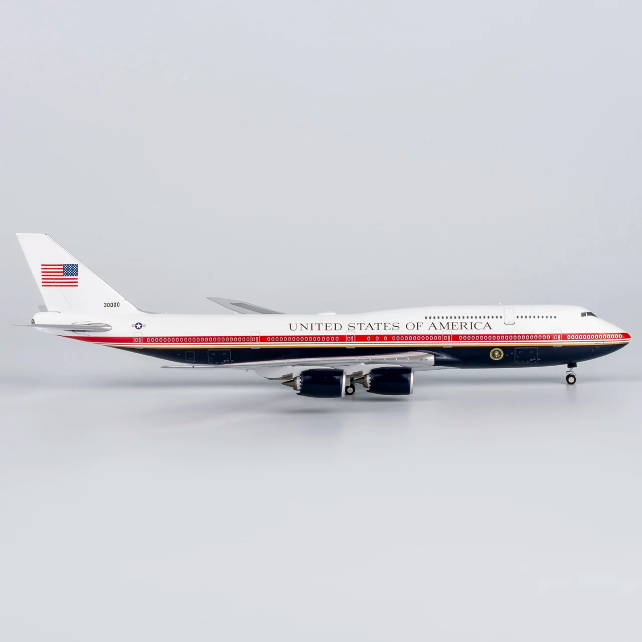 78041 Alloy Collectible Plane Gift NG Model 1:400 US Air Force (USAF) Boeing VC-25B(747-8BBJ) Diecast Aircraft Jet Model 30000