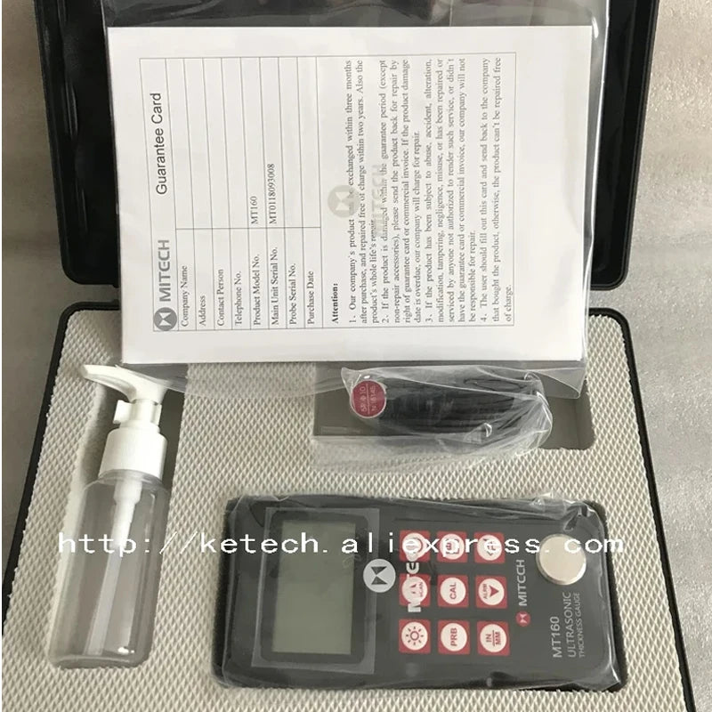MITECH Ultrasonic Thickness Gauge Meter 27MG MT150 MT160 MT180 MT190 MT200 MT600 NDT Non-Destructive Thickness Meter Testing