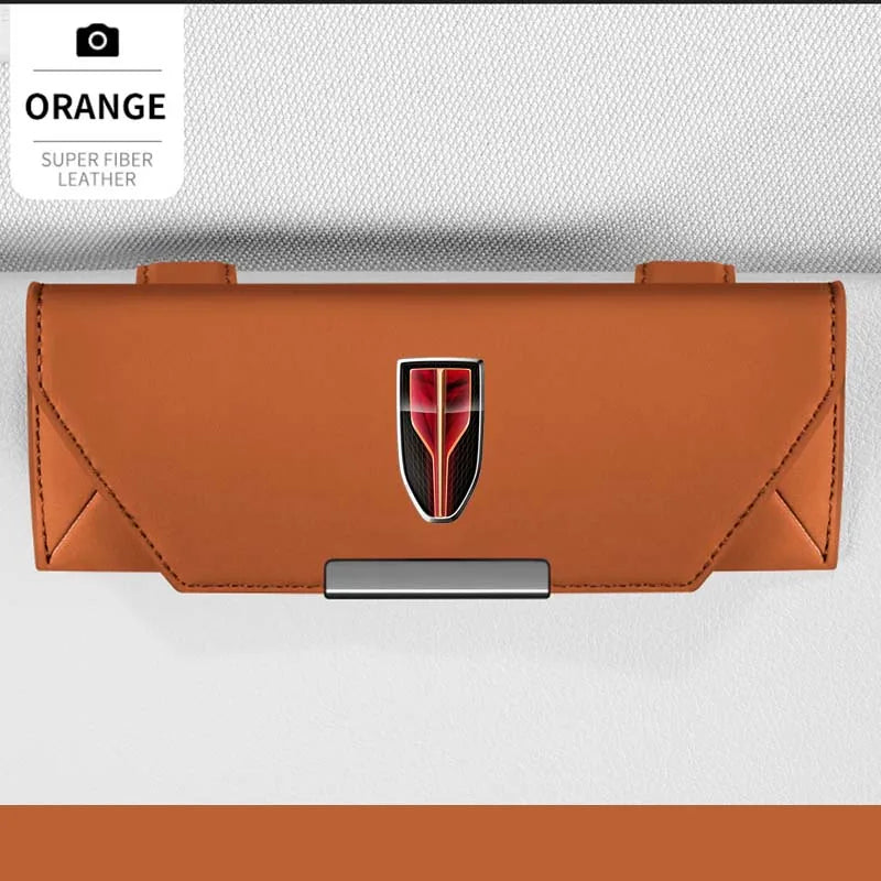 For Hongqi Hs5 Eqm5 Ousado Ehs7 Hs5 H5 H9 Hs5 E-Hs9 E-Qm5 Accessories Car Visor Sunglasses Glasses Holder Glasses Case Clip Box