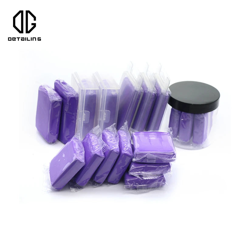 DETAILING 3pcs 100g Car Clay Cleaning Bar Washing Mud Set Magic Clay Bar Fine Medium King Grade Detailing Cleaner