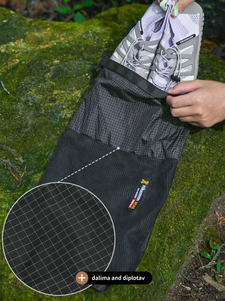 HIKEMAN Shoe Storage Bag Outdoor Hiking Camping Travel Portable Storage Bag Multifunctional Handbag