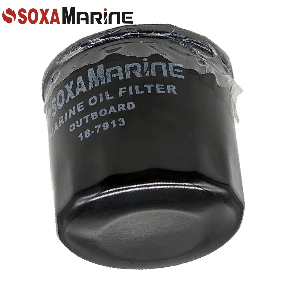 Oil Filter for Yamaha Honda Tohatsu Nissan 9.9-115 HP Outboard Engine PH6607 15400-PFB-007 3R0-07615 5GH-13440-00 18-7911-1