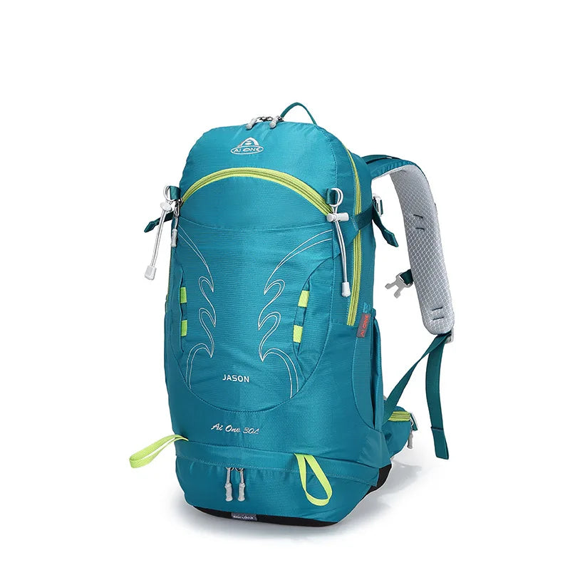 30L Hiking Backpack for Men Women Lightweight Travel Camping Backpacks with Rain Cover Trekking Climbing Bag