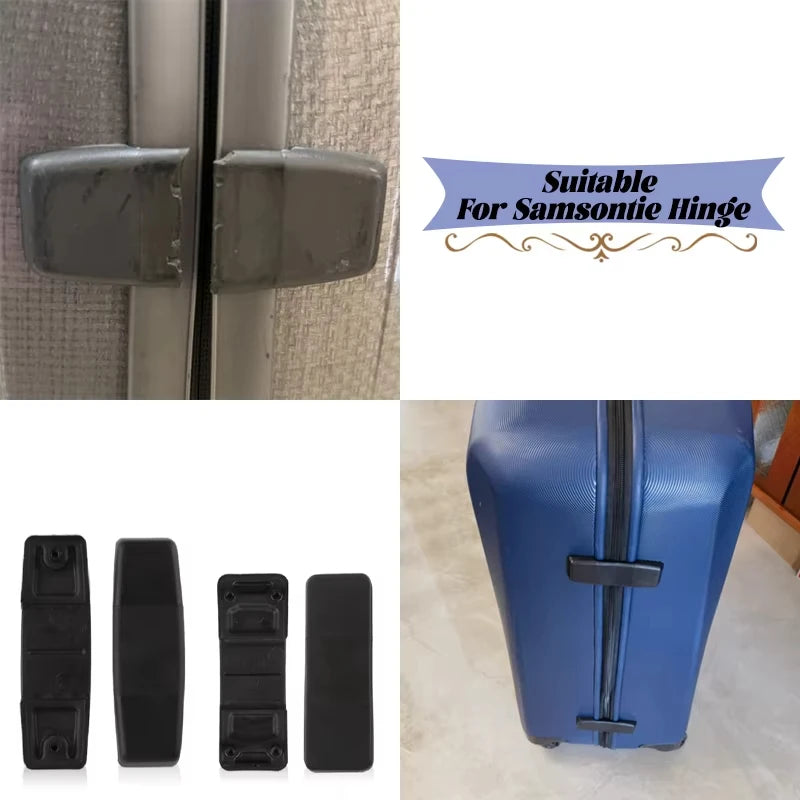 Suitcase Hinges Suitable for Samsonite Luggage Accessories Replair Replacement Travel Suitcases Gemel Luggage Coupling Head