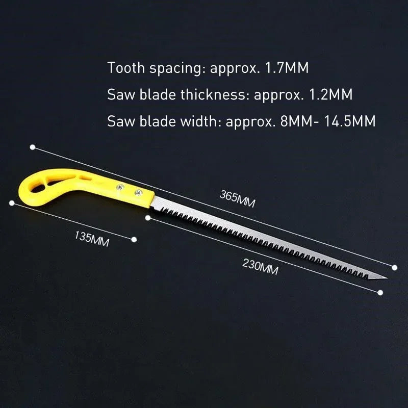 Household Hand Saw Wallboard Chicken Tail Small Hole Saws Gypsum Board Cutting Wood Plastic Tree Branch Grafting Garden Tools