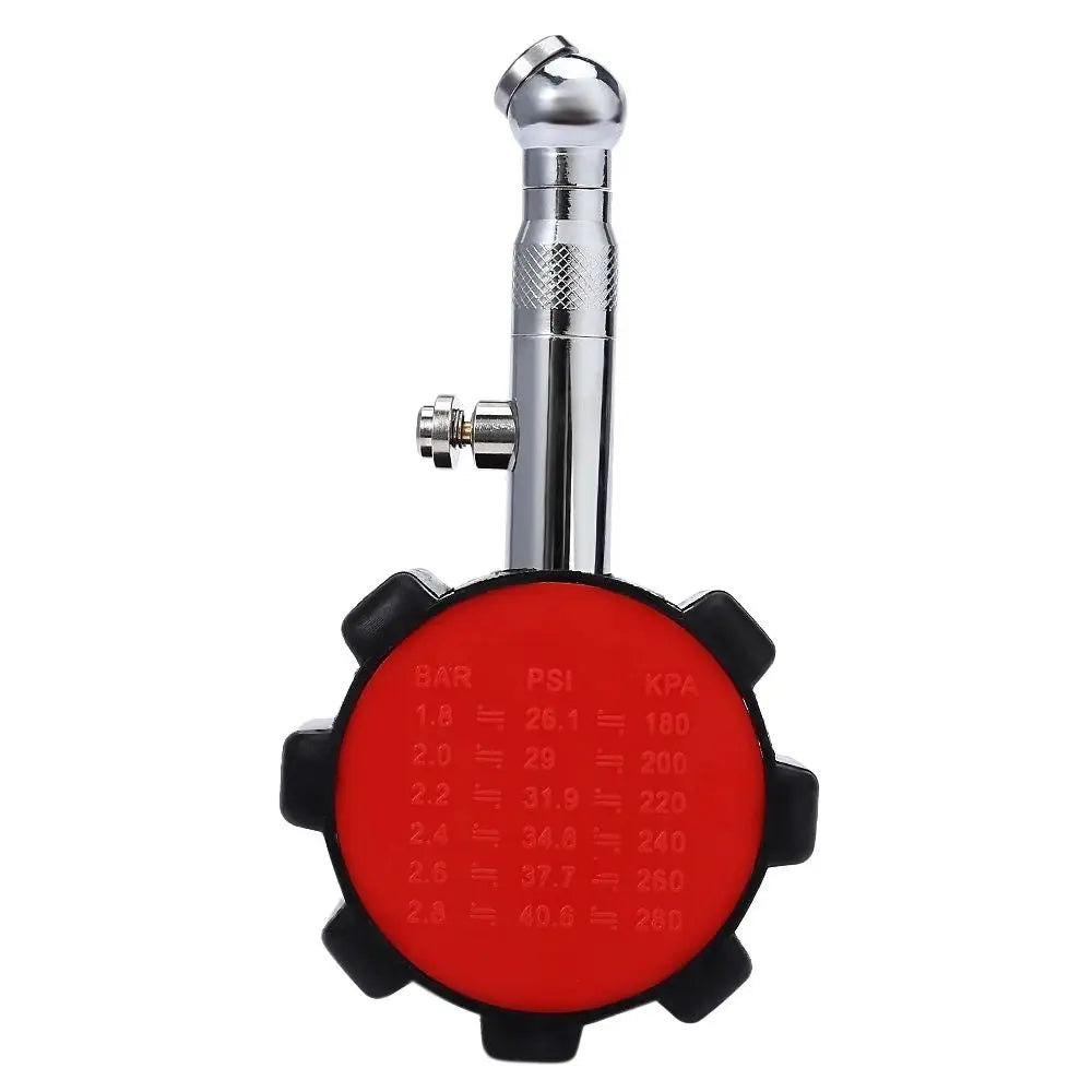 High Accuracy Tire Pressure Gauge Tyre Gauge Black 100 psi for Accurate Car Air Pressure for Car Truck and Motorcycle