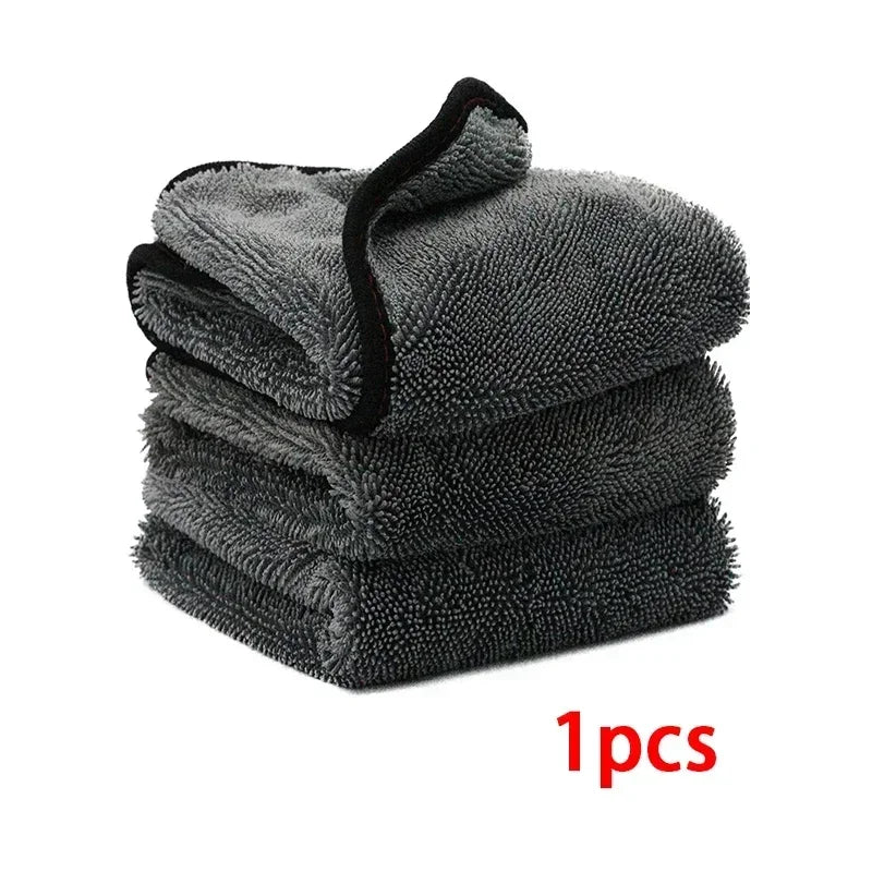 New Microfiber Twist Car Wash Towel Professional Car Cleaning Drying Cloth Towels for Cars Washing Polishing Waxing Detailing