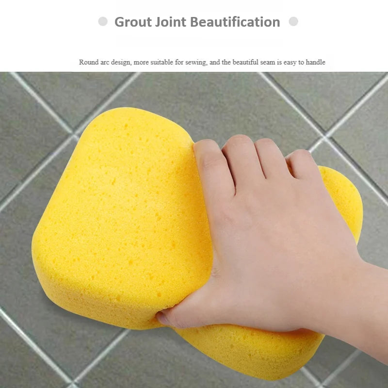 Large honeycomb structure car washing sponge high density foam suit for scratch free auto body cleaning task