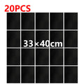 1-20PCS 50×40cm 33×40cm Oven Liners Grill Mat on Stick BBQ Grill Liners Reusable Barbecue Baking Liners Cook Pad Microwave Tool