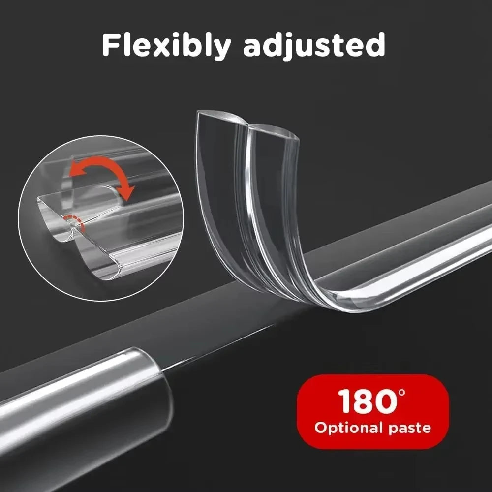 1/2M Table Edge Guard Silicone Baby Protection Strip Tape Self Adhesive Collision Proof Kids Safety Furniture Corner Protectors