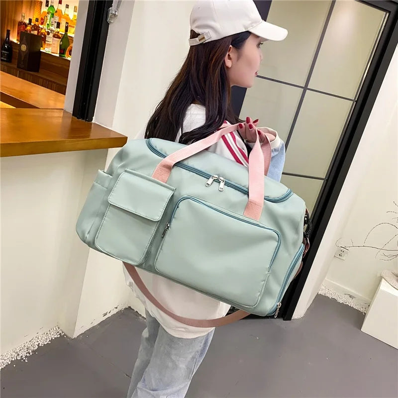 Multi-functional luggage bag, travel bag, business travel bag, handbag with shoulder strap for fitness, popular sports bag